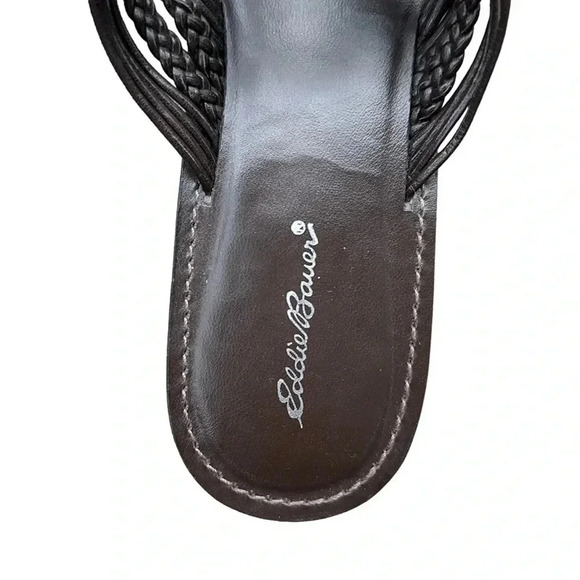 EDDIE BAUER | NWOT | WOMEN’s T-STRAP FLAT SLIDE SANDAL | SIZE: 8.5 - Picture 4 of 6